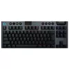 Gaming keyboard  LOGITECH Gaming Wireless Keyboard Logitech G915 X TLK, Mechanical, Ultra thin, GL Linear, Aluminum, Media сontrols, Volume roller, RGB, 2.4GHz+BT, EN, Black 