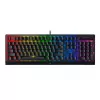 Gaming keyboard  RAZER Gaming Keyboard Razer BlackWidow V3, Mechanical, Linear SW, Aluminum, Macro, Digital Wheel, Media Controls, Wrist Rest, RGB, USB, EN, Black 