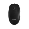 Mouse  LOGITECH Logitech Corded Optical Mouse B100, 1000 DPI, Black 