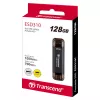 Жёсткий диск внешний  TRANSCEND .128GB Transcend Portable SSD ESD310C (TS128GESD310C) Black, USB-A/C 3.2 Gen 2x1 (71.3x20x7.8 mm, 11g, R/W:1050/950 MB/s) 