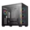 Carcasa fara PSU  DEEPCOOL Case ATX Deepcool CG530 4F, w/o PSU, 4x120mm ARGB fans, 2xUSB3.0, USB-C, Front & Side Tempered Glass, Dual-Chamber design, DF, 2x2.5", 2x3.5", Black 