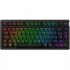 Игровая клавиатура  HyperX HYPERX Alloy Rise 75 Wireless RGB Mechanical Gaming Keyboard without Numlock (RU), Mechanical keys (HyperX Linear switches) Backlight (RGB), Tri-mode connectivity (Wired, BT, 2.4GHz), Ultra-customizable, Hot-swappable key switches, Ambient light sens 