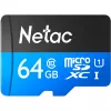 Card de memorie  Netac Netac MicroSD P500 Standard 64GB, w/SD adapter NT02P500STN-064G-S 