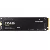 SSD  Samsung M.2 NVMe SSD 250GB  Samsung SSD 980, PCIe3.0 x4 / NVMe1.4, M2 Type 2280 form factor, Seq. Read: 2900 MB/s, Seq. Write: 1300 MB/s, Max Random 4k: Read /Write: 230K/320K IOPS, Samsung Pablo Controller, 512MB LPDDR4, V-NAND 3-bit MLC MZ-V8V250BW 