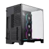 Carcasa fara PSU  GAMEMAX Case ATX GAMEMAX Infinity Pro, w/o PSU, 08/1.0mm, 5x120mm ARGB fans, Front&Side&Top Tempered Glass, DF, 1xUSB-C, 1xUSB 3.0, 3x2.5", 1x3.5", Black 