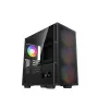 Корпус без БП  DEEPCOOL DEEPCOOL ”CH560 DIGITAL” ATX Case, with Hybrid Side-Window (Tempered Glass Side Panel) Megnetic, without PSU, Digital screen, Tool-Less, Pre-installed: Front 3x140mm ARGB fans, Rear 1x120mm ARGB, PSU Shroud, GPU bracket, 3x2.5” Bays / 2x3.5” Bays, 1x 