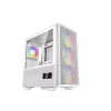 Корпус без БП  DEEPCOOL DEEPCOOL ”CH560 WH DIGITAL” ATX Case, with Hybrid Side-Window (Tempered Glass Side Panel) Megnetic, without PSU, Digital screen, Tool-Less, Pre-installed: Front 3x140mm ARGB fans, Rear 1x120mm ARGB, PSU Shroud, GPU bracket, 3x2.5” Bays / 2x3.5” Bays, 