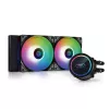 AIO Liquid cooling  DEEPCOOL DEEPCOOL Liquid Cooler ”GAMMAXX L240 A-RGB”, Anti-Leak Technology, Socket LGA2066/2011/1851/1700/1200/115x & AM5/AM4, 2x 120mm ARGB PWM fans: 500-1800 RPM±10%, 