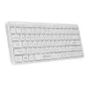 Клавиатура беспроводная  Tellur Mini Wireless Keyboard Tellur, 10 meters wireless range, White, US Layout 