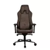 Игровое геймерское кресло  AROZZI Gaming/Office Chair AROZZI Vernazza SuperSoft Fabric, Brown, Velvety texture fluid-repellant, max weight up to 135-145kg / height 165-190cm, Tilt  Angle Lock, Recline 165°, 4D Armrests, Head and Lumber cushions, Metal Frame, Aluminium wheelbase, Gas  