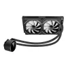 Cooler universal  GAMEMAX AIO Liquid Cooling Gamemax "IceBurg 240 Digital BK" (≤36.9 dB(A), 58.8CFM, 2x120mm, ARGB, Dsplay. TDP 245W) 