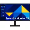 Monitor  Samsung 27" SAMSUNG S27D300G, Black, IPS, 1920x1080, 100Hz, 5ms, 250cd, Mega-DCR, D-Sub+HDMI 