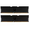 RAM  None 32GB (Kit of 2*16GB) DDR4-3600  GOODRAM  IRDM PRO DDR4 DEEP BLACK  (Dual Channel Kit), PC28800, CL18, Latency 18-22-22, 1.35V, 1024x8, Aluminium BLACK heatsink IRP-K3600D4V64L18S/32GDC 