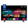 Телевизор  None LED TV Vesta LD24L5005 HD DVB-T/T2/C/Ci+ AndroidTV 13 LD24L5005 