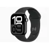 Смарт часы  APPLE Apple Watch Series 10 GPS 42mm Jet Black Aluminum Case with Black Sport Band M/L MWWF3 