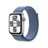 Смарт часы  APPLE Apple Watch SE 2 LTE 44mm Silver Aluminum Case with Winter Blue Sport Loop MRHL3 