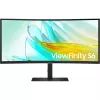 Монитор  Samsung 34" SAMSUNG ViewFinity S34C650V Black,VA-Curved,3440x1440,100Hz,5ms,MegaDCR,350cd,LAN,WebCam,HDMI+DP+TypeC 