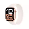 Smartwatch  APPLE Apple Watch Series 10 GPS 46mm Rose Gold Aluminum Case with Light Blush Solo Loop MWX23 