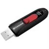 Флешка 16GB TRANSCEND JetFlash 590 USB2.0 Black,  Capless