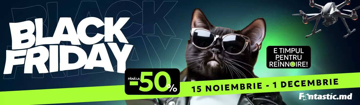 Reduceri pina la 80% de Black Friday